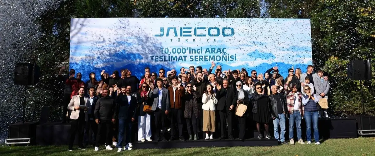 JAECOO’nun Türkiye’de 10.000 adetlik araç satışı kutlama töreni