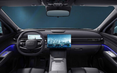 OMODA 7 Star Track Kayar Ekran Teknolojisi