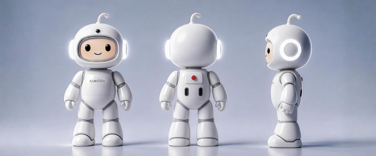 OMODA ve JAECOO'nun akıllı yaşam ekosistemi için tasarladığı AiMOGA üretimi yeni nesil insansı robot Mobo
